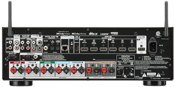 Denon AVR-X1800H 7.2 Channel 8K AV Receiver – SoundTrails