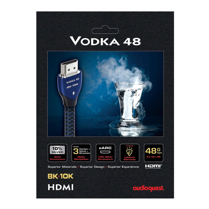 AUDIOQUEST 8K HDMI CABLE - VODKA 48