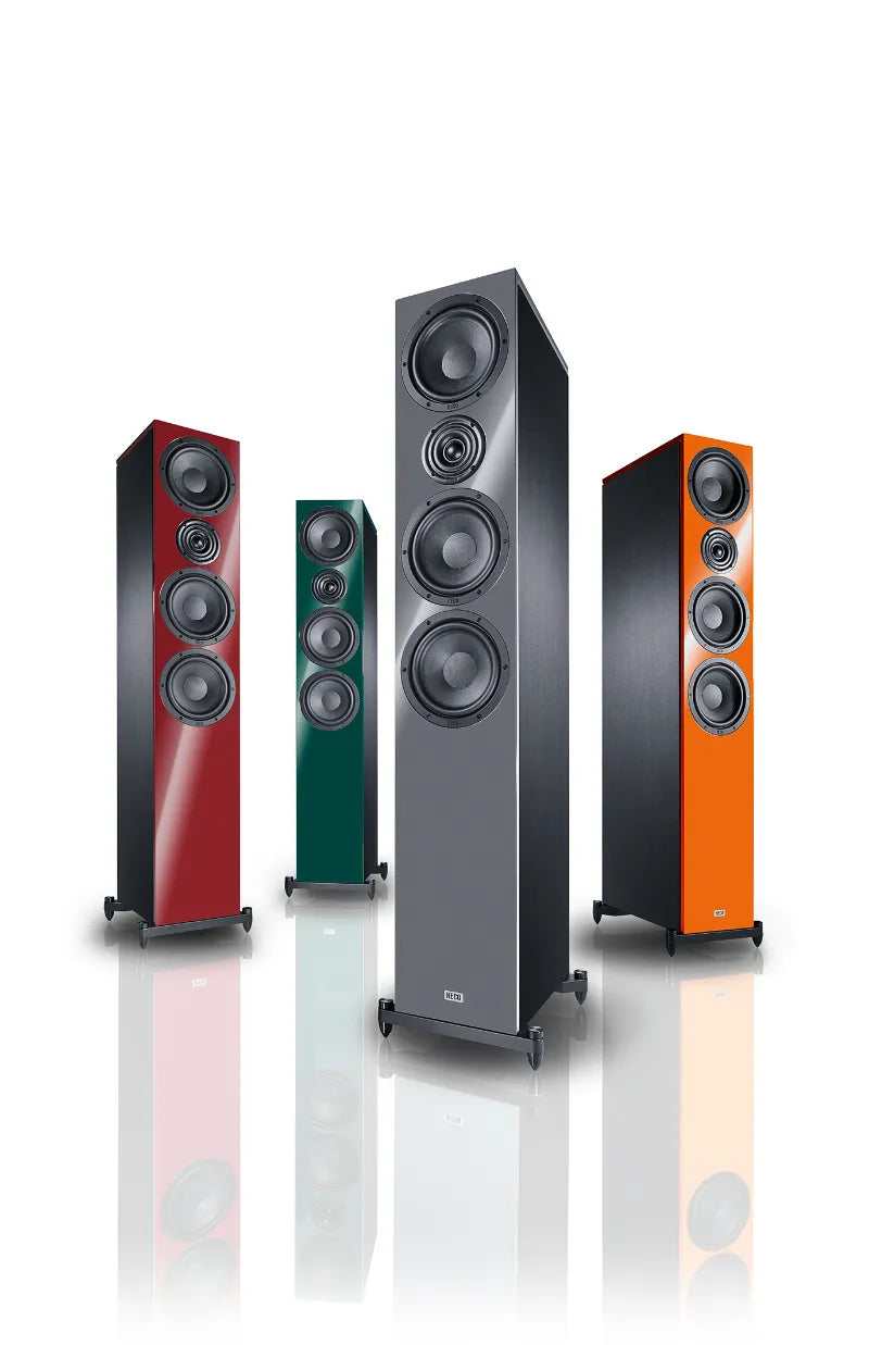 Heco Aurora 700 Bass Reflex Floorstanding Speakers Pair