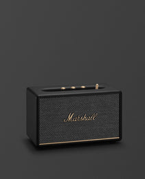 Black Marshall speaker 