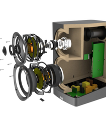 ELAC Navis ARB51 Powered Bookshelf Speakers (Pair)