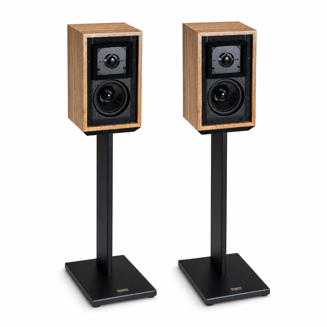 Rogers LS3 Speaker Stands – (Pair Black)