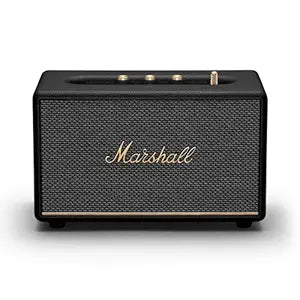 Marshall speaker with textured black finish