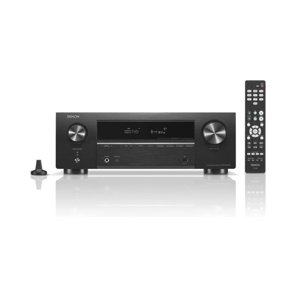 Taga Harmony TAV-507 5.0 Channel Home Theatre Speaker Package With Denon AVR-X580BT AV Receiver