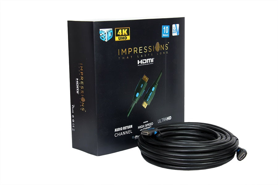 IMPRESSIONS  HDMI CABLE 4K 12 METER 2.0 SUPPORT