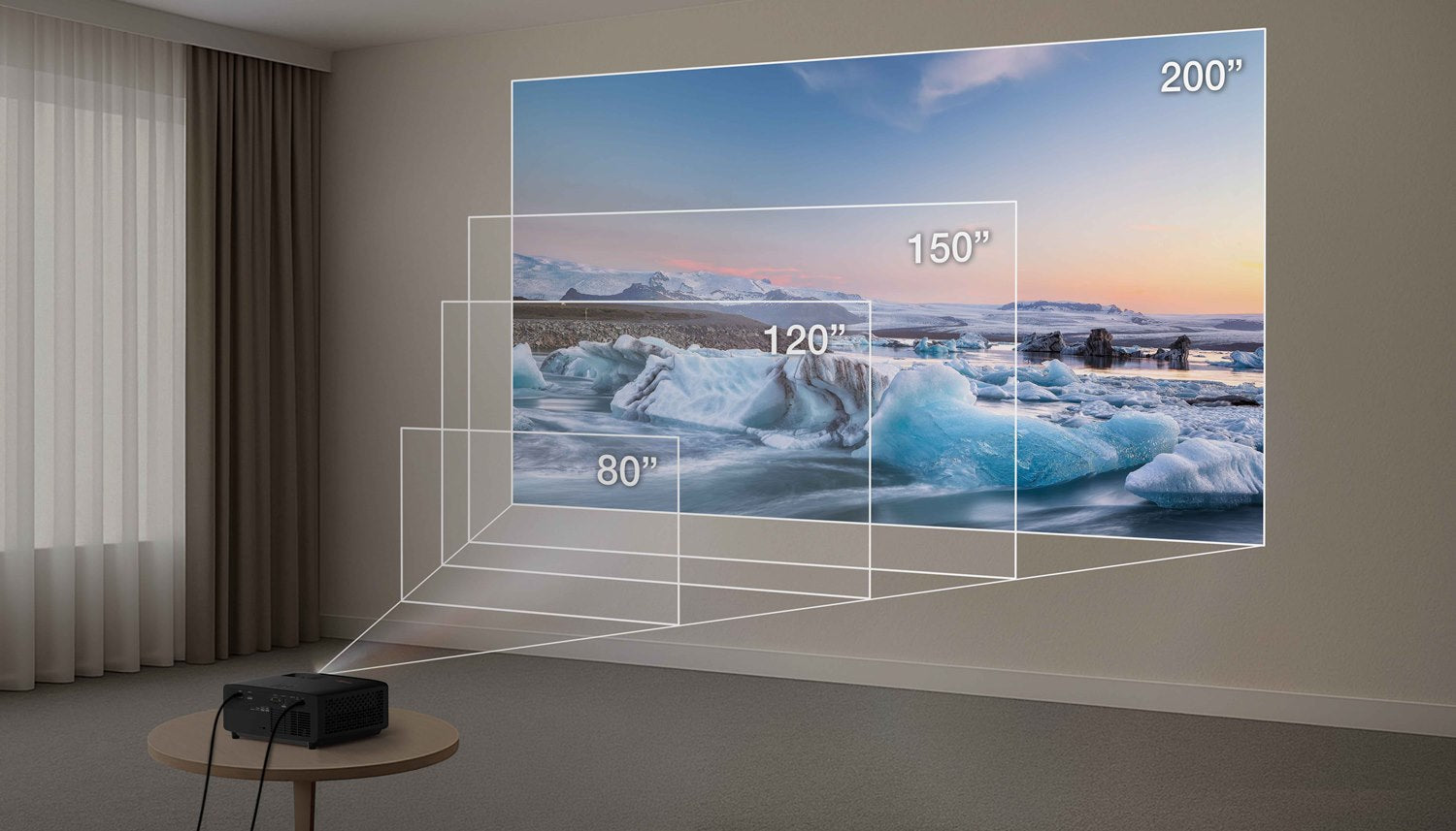 Optoma PK52  DLP Dual 4K Laser  Projector