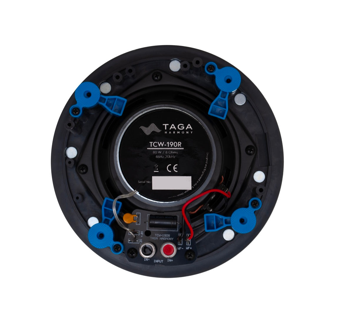 Taga Harmony TCW-190R 2-Way In-Ceiling Speaker (Pair)