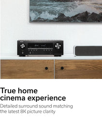 Denon AVR-S660H - 5.2 Channel 8K AV Receiver