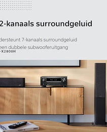 Denon AVR-X2800H - 7.2 Channel 8K AV Receiver