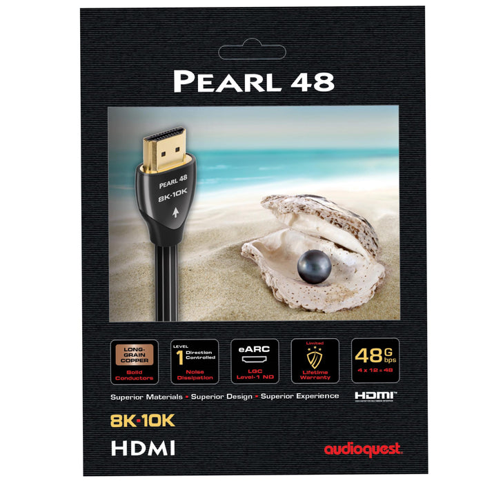 AUDIOQUEST 8K HDMI CABLE - PEARL 48
