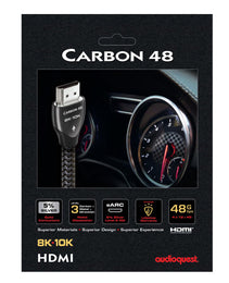 AUDIOQUEST 8K HDMI CABLE - CARBON 48