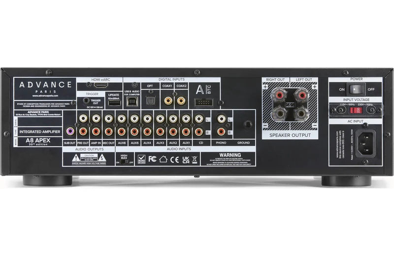 Advance Paris A8 APEX Hybrid Integrated Amplifier