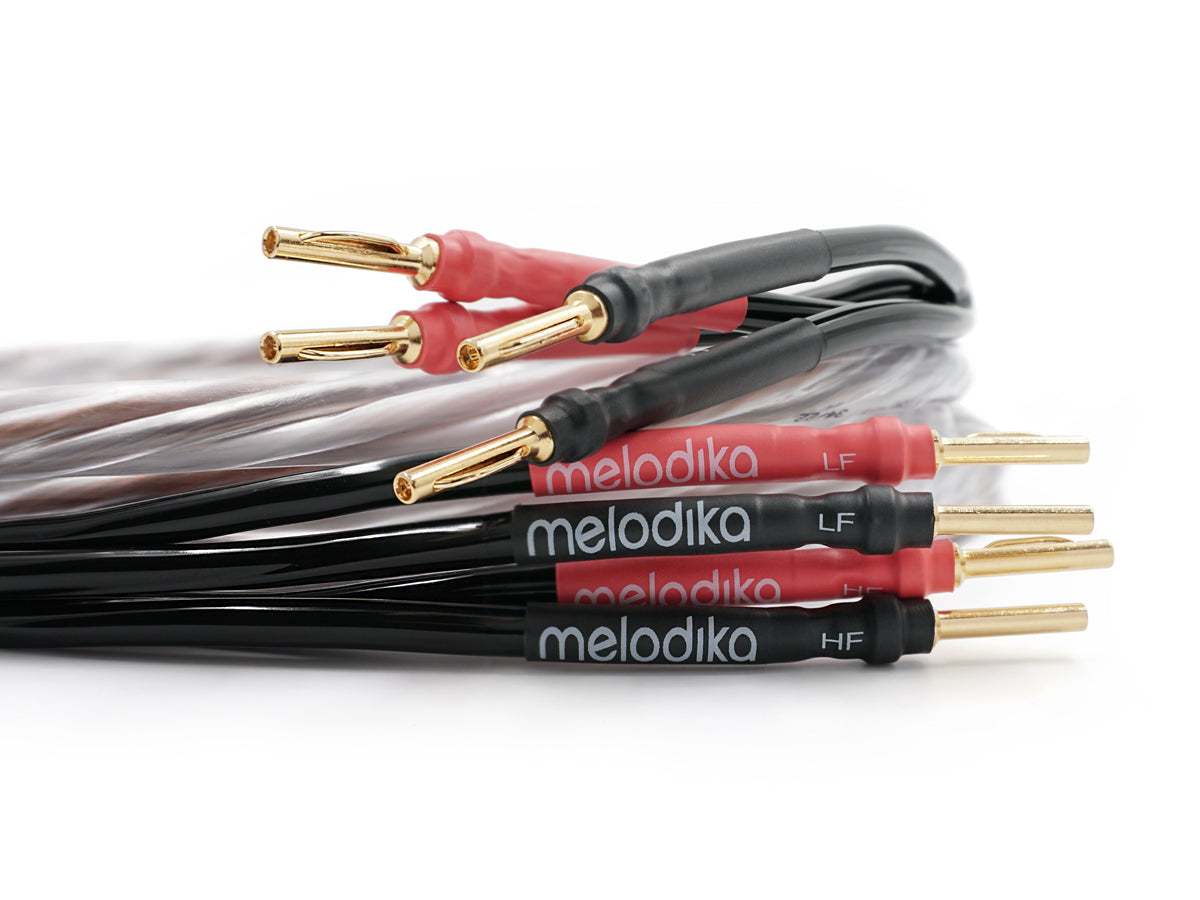 Melodika Brown Sugar BSBA22515 Bi-Amping Speaker Cable