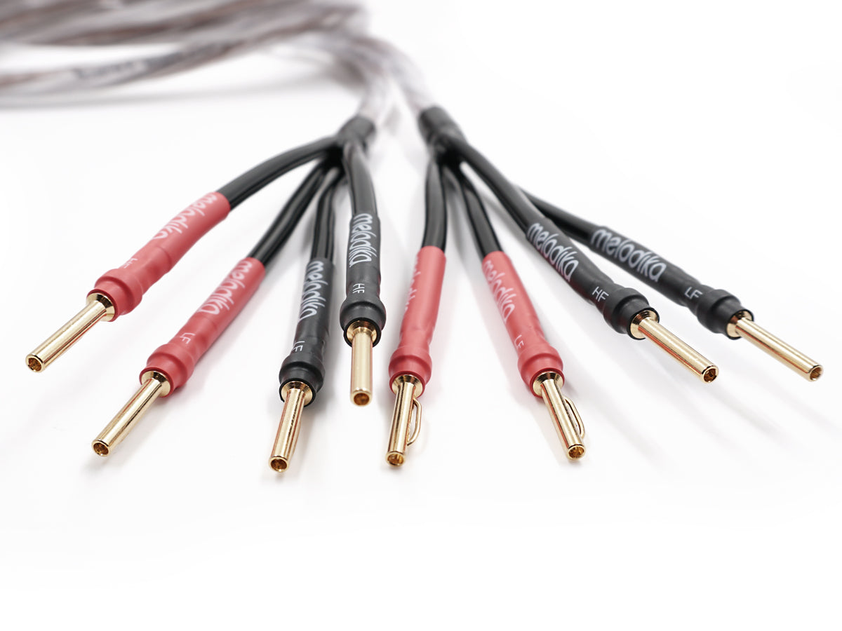 Melodika Brown Sugar BSBA22515 Bi-Amping Speaker Cable