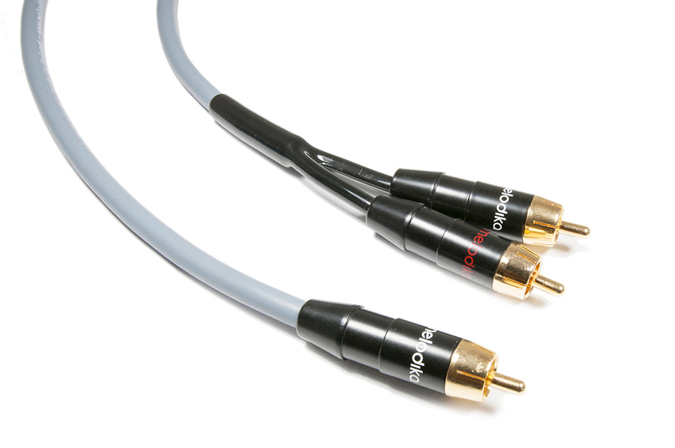 Melodika Purple MDSWY05 /MDSWY05G 1x RCA – 2 x RCA  Subwoofer Cable Y-Type