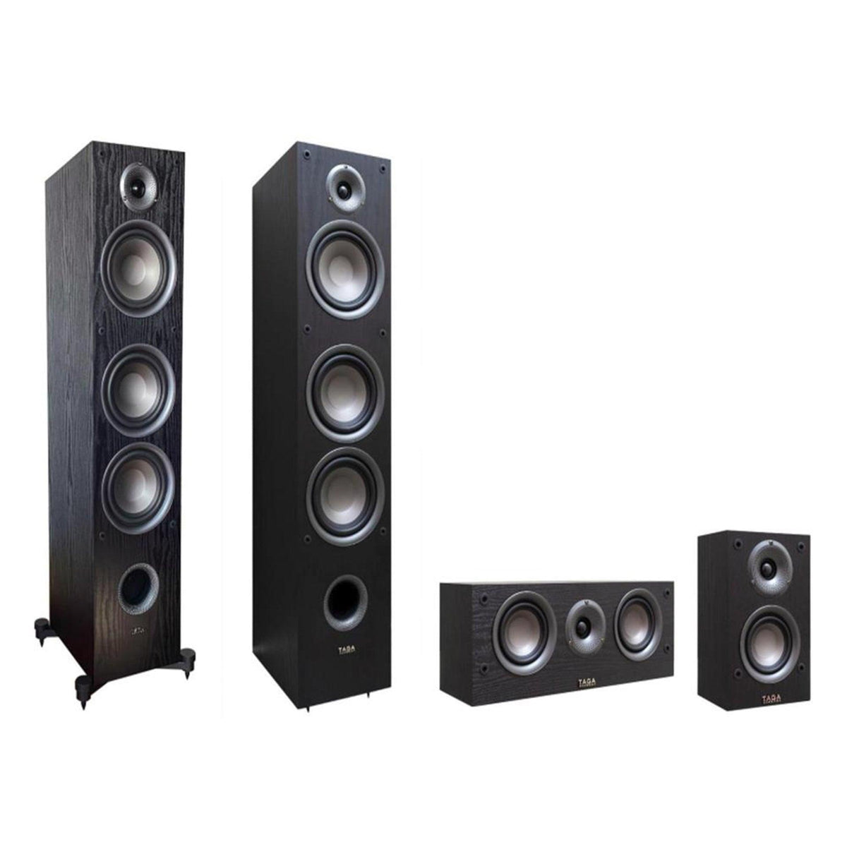 TAGA Harmony TAV-607 5.0 Channel Speaker Package with Denon AVR-X580BT AV Receiver