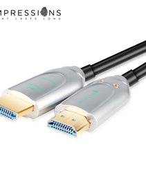 IMPRESSIONS  HDMI 2.1v OPTICAL FIBER CABLE [ 8K ] 10 METER