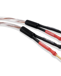 Melodika black and red cables with gold connectors