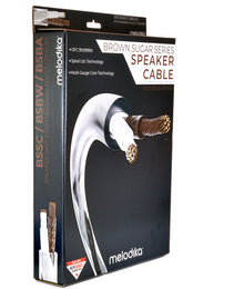 Melodika Brown Sugar Series speaker cable packaging
