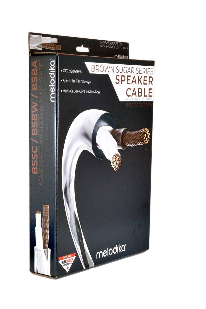 Melodika Brown Sugar BSSC38 Speaker Cable