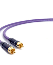 Melodika Purple MD2R05 2 x RCA – 2 x RCA Cables