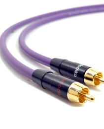 Melodika Purple MD2R05 2 x RCA – 2 x RCA Cables