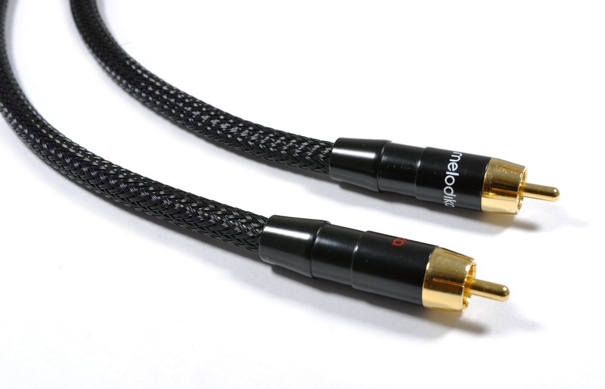 Melodika Purple  MD2RD05 2 x RCA – 2 x RCA Directional Cable