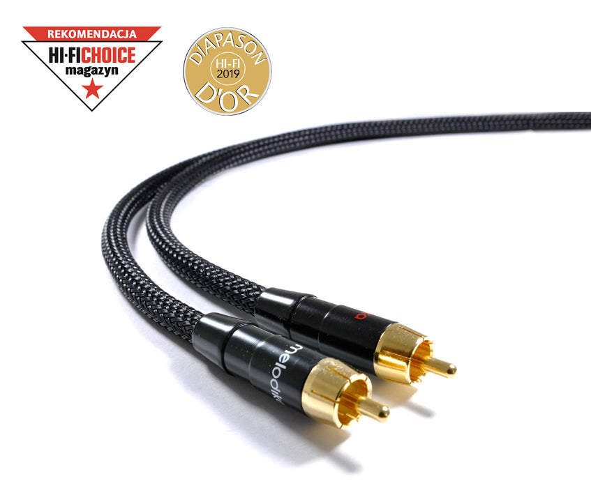 Melodika Purple  MD2RD05 2 x RCA – 2 x RCA Directional Cable