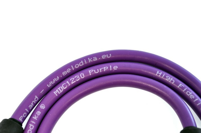 Melodika Purple Md2x05 2 X Xlr – 2 X Xlr Cables Plug-Socket