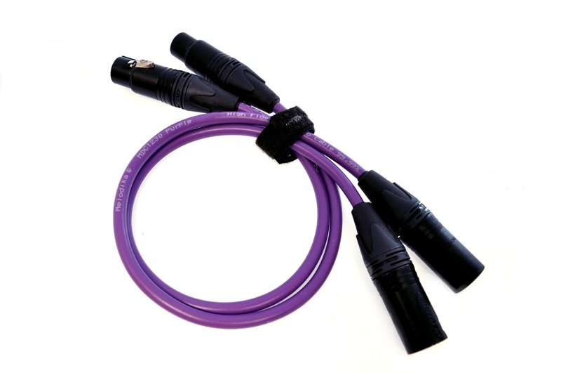 Melodika Purple Md2x05 2 X Xlr – 2 X Xlr Cables Plug-Socket