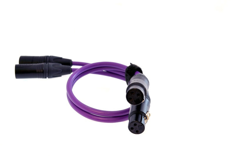 Melodika Purple Md2x05 2 X Xlr – 2 X Xlr Cables Plug-Socket