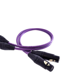 Melodika Purple Md2x05 2 X Xlr – 2 X Xlr Cables Plug-Socket