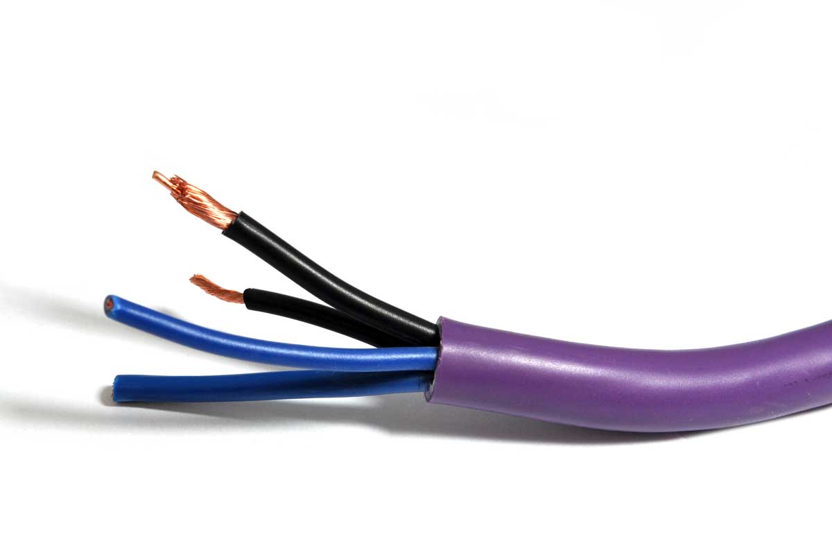 Melodika Purple MDBA41515 BI-Amp Speaker Cable OFC 4N 2 x 1.5 mm2 + 2 x 4 mm2 Banana Plug/Spade Plug