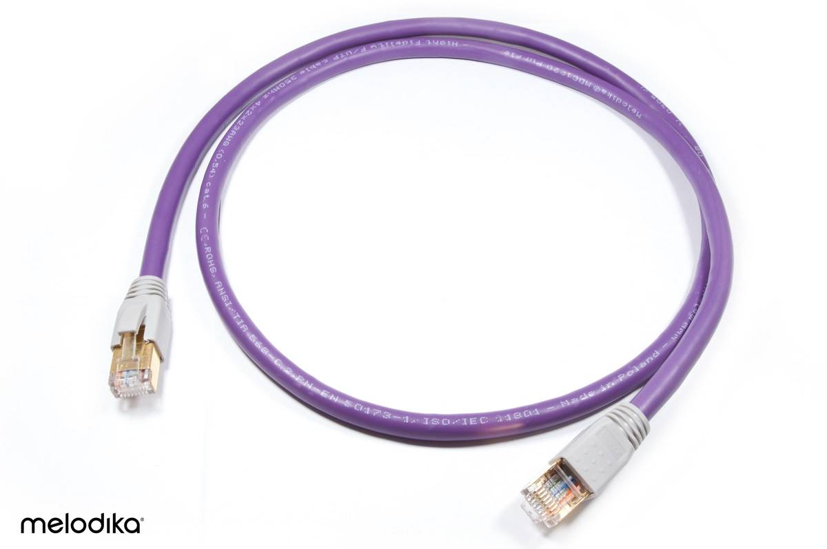 Melodika Purple MDLAN03 NETWORK CABLE F/UTP RJ45 CAT.6e