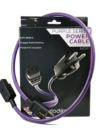 Melodika  Purple MDP16A05 Schuko Power Cable