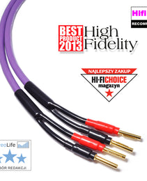 Melodika Purple MDSC2515  Speaker Cable OFC 4N 2 x 2.5 mm2- Banana Plug