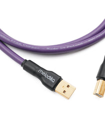 Melodika Purple MDUAB05 USB 2.0 cable type A/B, lenght 0,5m