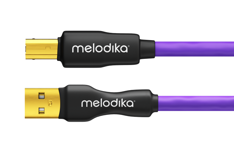 Melodika Purple MDUAB05 USB 2.0 cable type A/B, lenght 0,5m