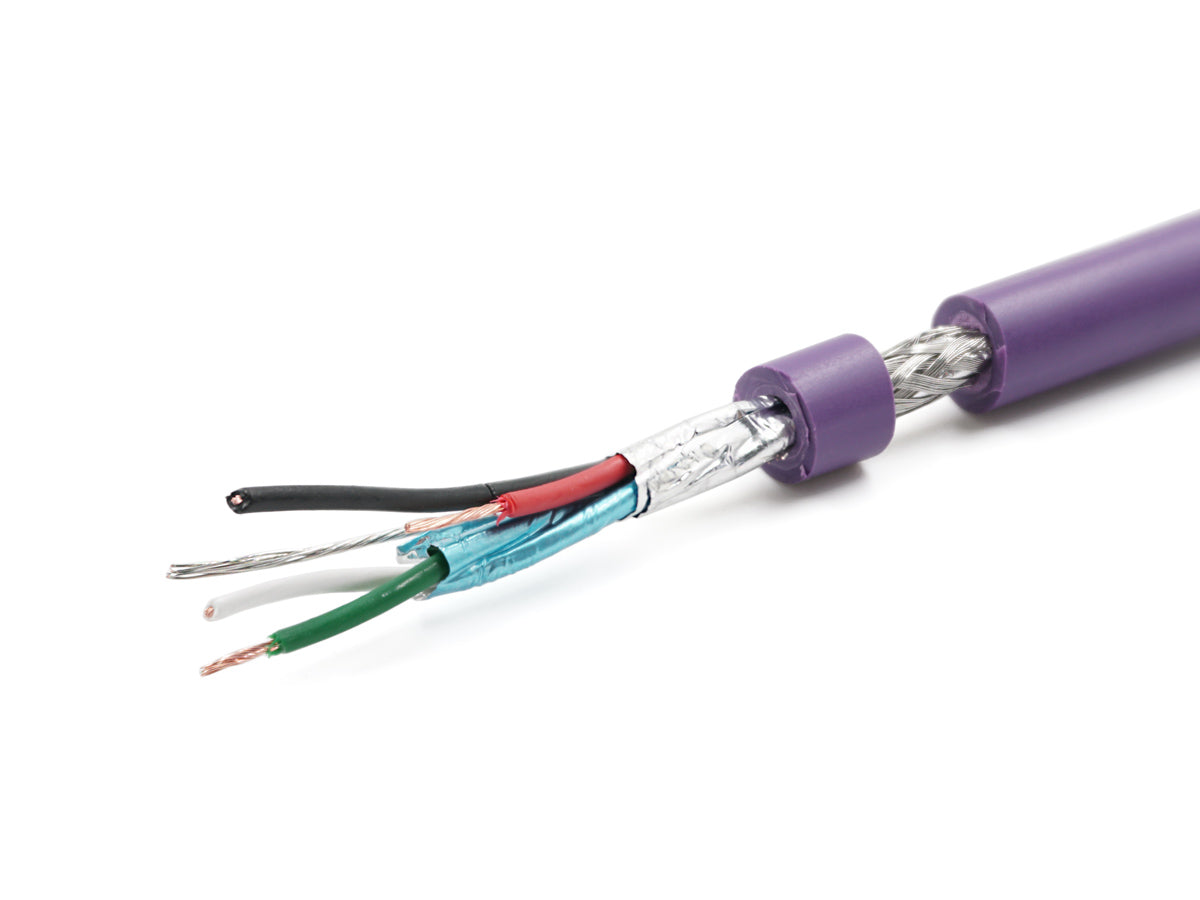 Melodika Purple MDUAB05 USB 2.0 cable type A/B, lenght 0,5m