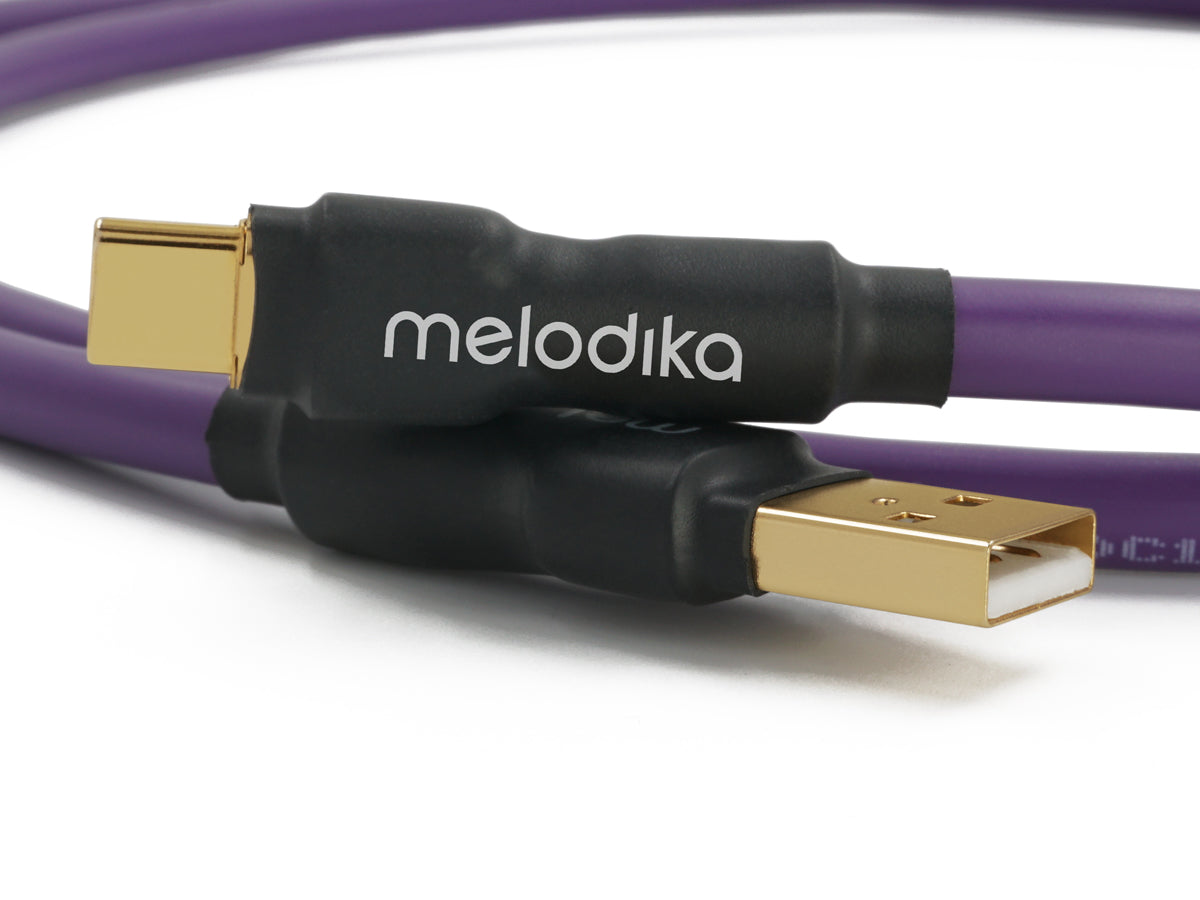 Melodika Purple MDUAC USB 2.0 cable type A/C, lenght 0,3m