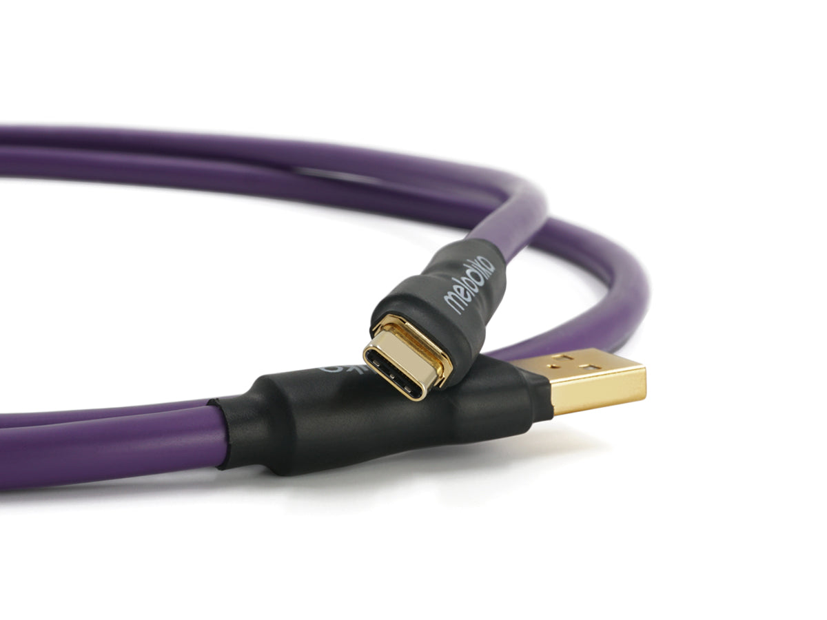 Melodika Purple MDUAC USB 2.0 cable type A/C, lenght 0,3m