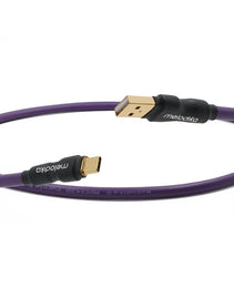 Melodika Purple MDUAC USB 2.0 cable type A/C, lenght 0,3m