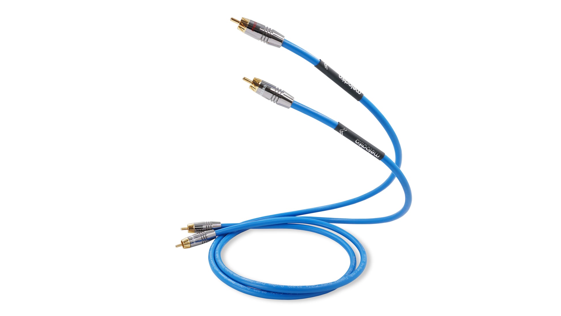 Melodika  Sky Blue SB2R05  Interconnect Cable 2xRCA - 2x RCA