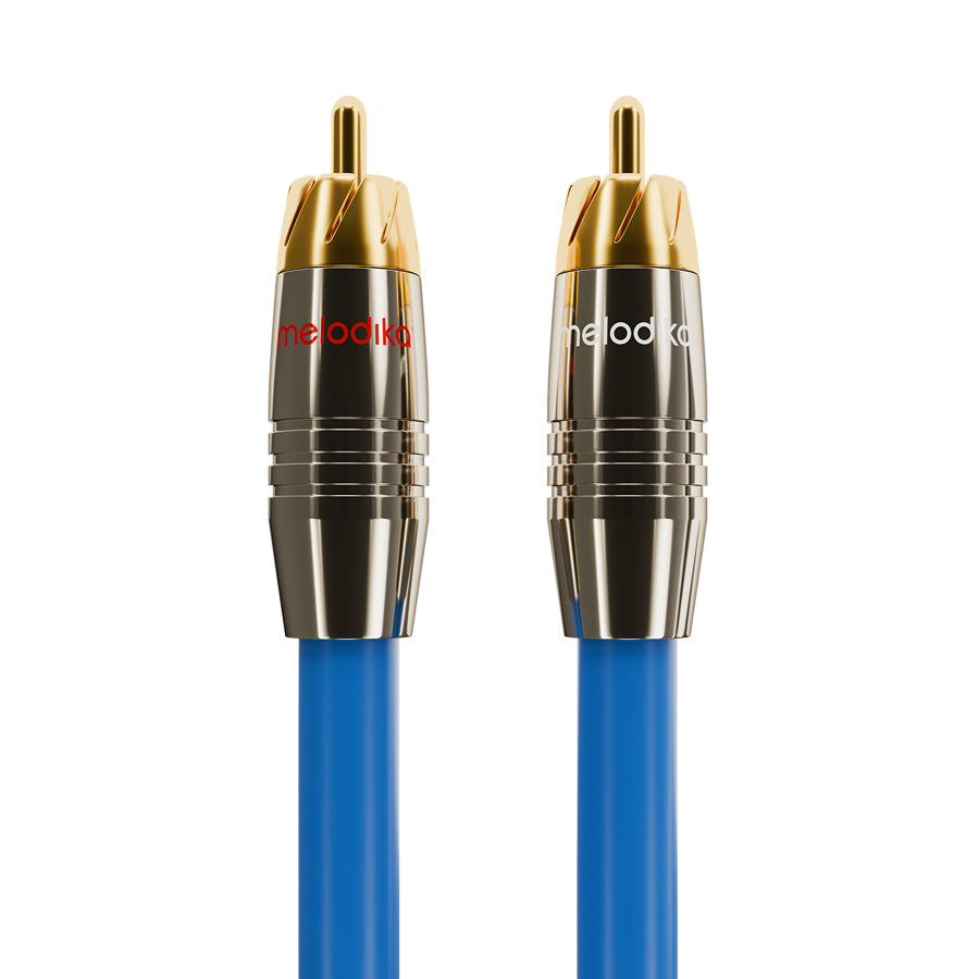 Melodika  Sky Blue SB2R05  Interconnect Cable 2xRCA - 2x RCA