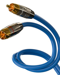 Melodika  Sky Blue SB2R05  Interconnect Cable 2xRCA - 2x RCA