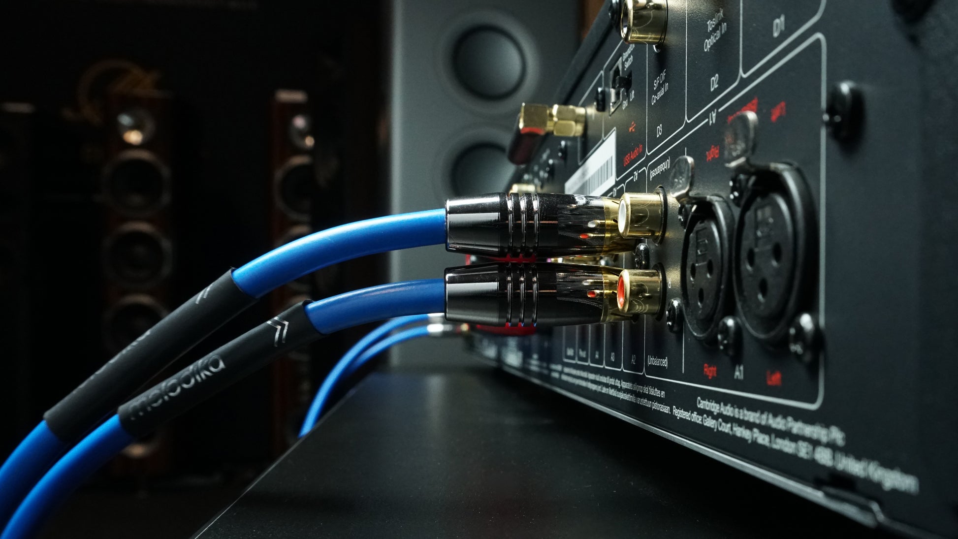 Melodika  Sky Blue SB2R05  Interconnect Cable 2xRCA - 2x RCA