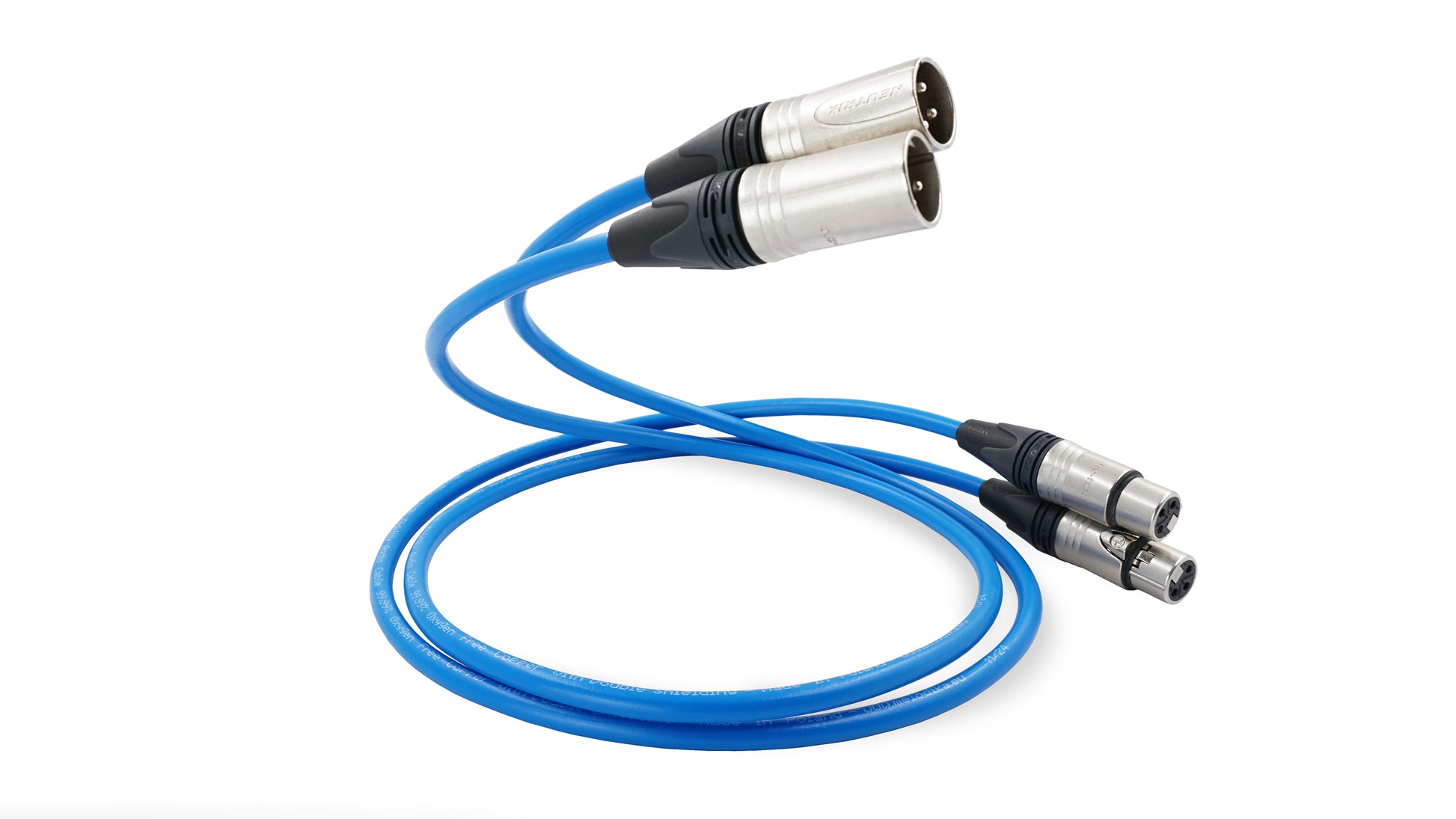 Melodika Sky Blue SB2X05 Interconnect Phono 2 x XLR
