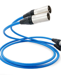 Melodika Sky Blue SB2X05 Interconnect Phono 2 x XLR