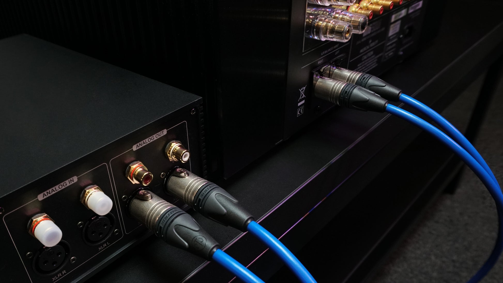 Melodika Sky Blue SB2X05 Interconnect Phono 2 x XLR