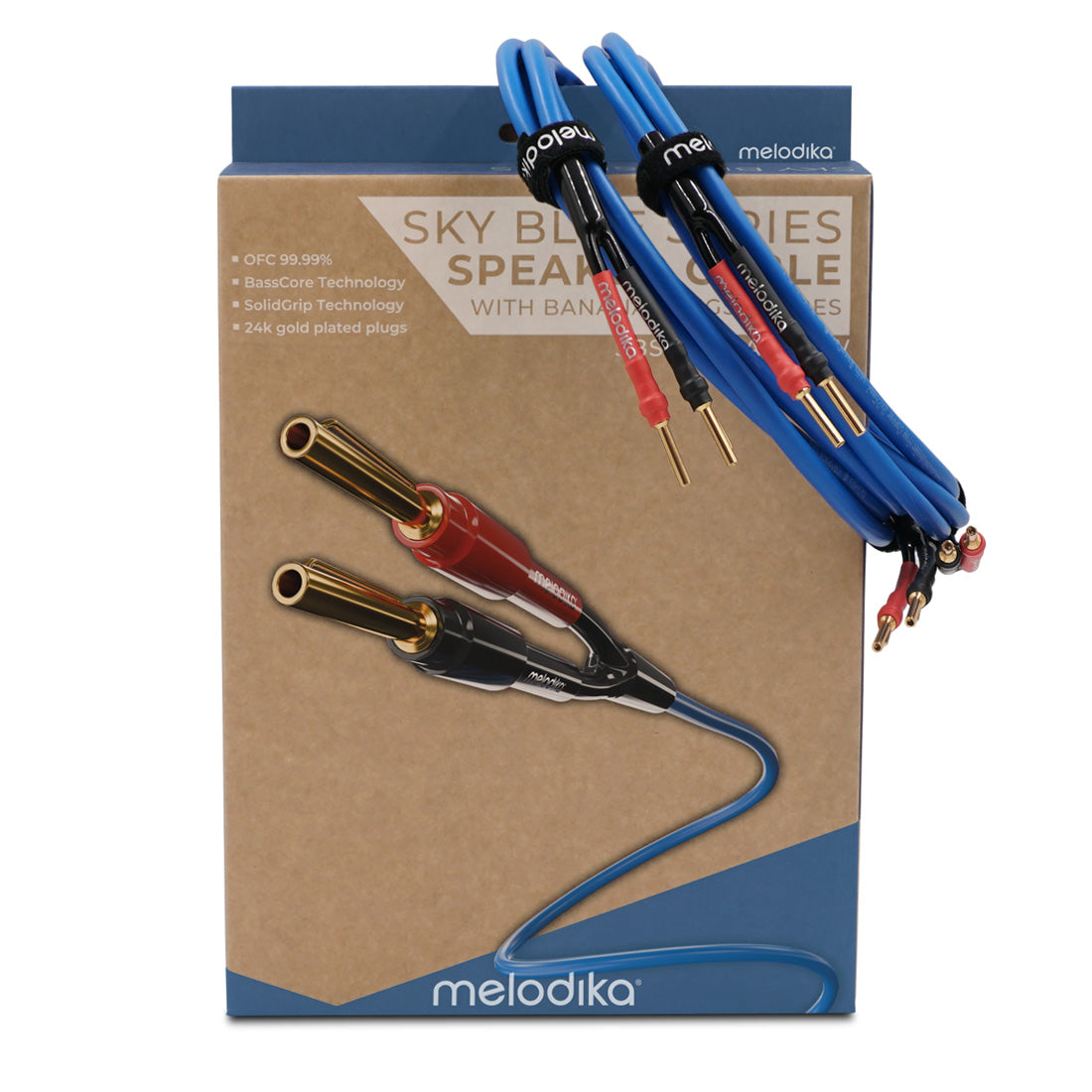 Melodika  Sky Blue SBSC4015 Speaker Cable